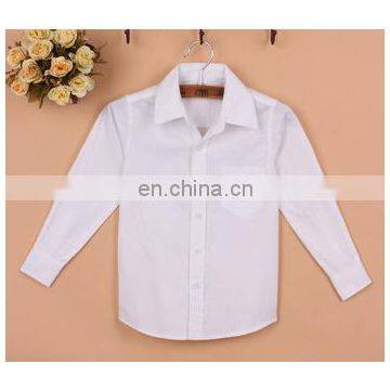 High Quality Cotton Polyester Children Shirt for School Uniform