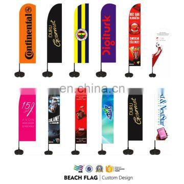 Custom Printed Beach flying banner