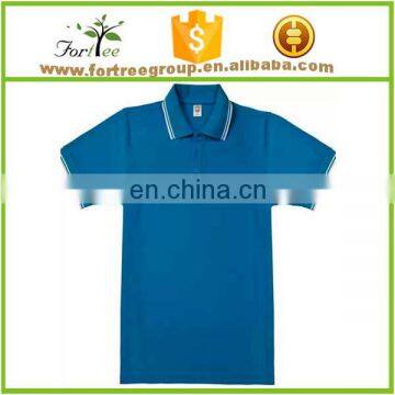 Wholesale vogue color combination 100% man polo t-shirt