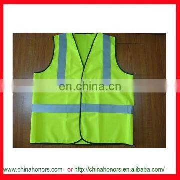the NEWEST Hi-vis reflective tape Roadway green warning vest