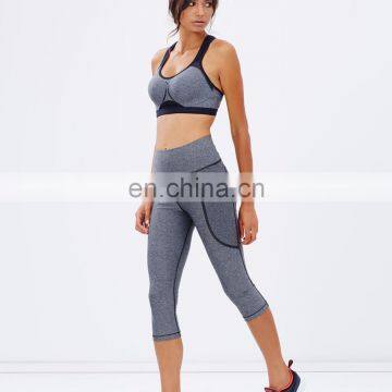 Factory Powershap Knee Capris Wholesale Croped Legging photo-5