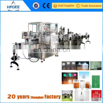 copper water bottle filling capping and labeling machine