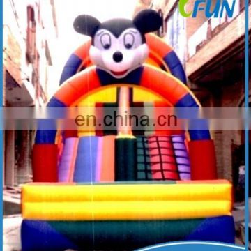 popular inflatable slide / inflatable mickey mouse slide / inflatable slide for sale