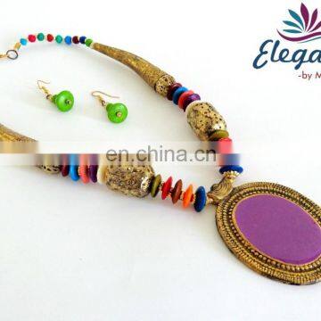 Wholesale indo western jewellery-party wear necklace-fashion jewellery-Indian handmade beaded jewellery-indian costume jewelry