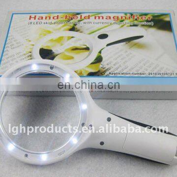 8 LED Magnifier Light