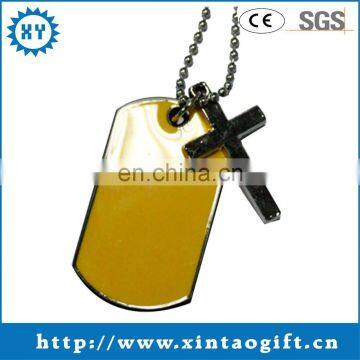 2017 Hot Sale high quality custom metal christian dog tags