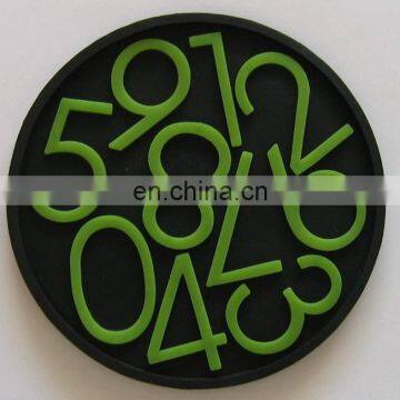 Custom Design Heat-resistant Pvc Coaster for Beverage Coffee photo-6