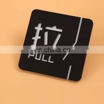 Advertising Product Different Colour Acrylic Door Signs