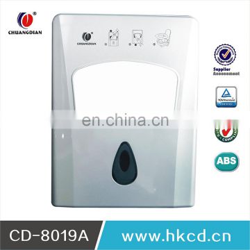 2015 cheap price for 1/4 wall mounted paper toilet seat cover dispenser CD-8019A