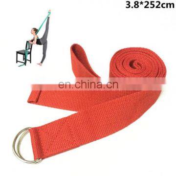 100% Cotton Yoga Strap Stretcher With Logo Printed photo-4