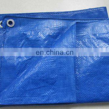 3.5mil thickness blue pe tarpaulin shade covering