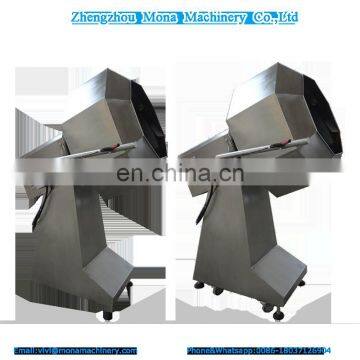 fried peanuts seasoning machine/drum potato chips season machine snack flavor machine