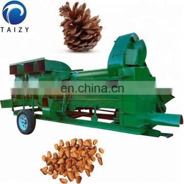 Taizy Pine Nut Cone Shelling and Kernel Separating Machine photo-6