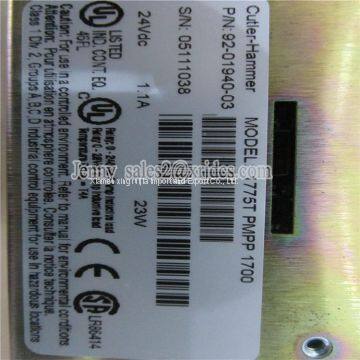 Hot Sale New In Stock CUTLER-HAMMER-1775T-PMPP-1700 PLC DCS