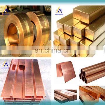 6mm 8mm 10mm 12mm square solid copper earth rod copper earthing bar made in China