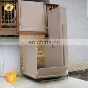 7LSJW Shandong SevenLift wheelchair lift elevator for disabled/handicapped