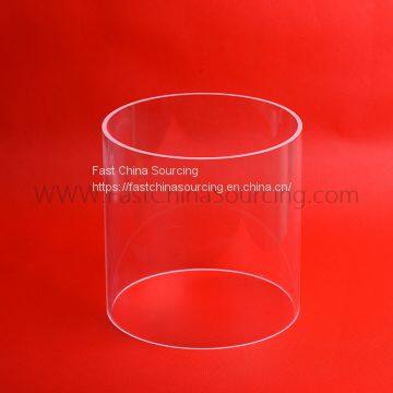 80-100mm Diameter Round Custom Heat Resistant Quartz Glass Tube for Ozonizer Water Purifying Equipment 1200MM photo-5