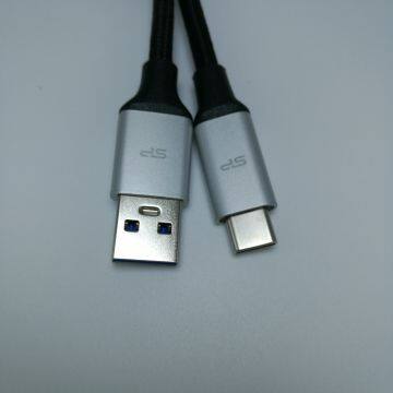 10gbps A Male To Type C Braided Thread Usb 3.0 Data Cable