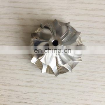 GT1244 6+6 blades 31.10/44.00mm 786554-0003 performance billet/milling/aluminum 2618 compressor wheel FOR A3 1.6T 775517-0001