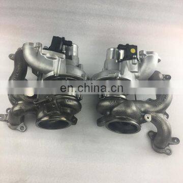 Twin turbochargers RHF5 Bi-Turbo 297712 297711 turbo For Maserati Q4 V6 3.0L 4WD/2WD Engine M157, 321.MA1T14 engine spare parts