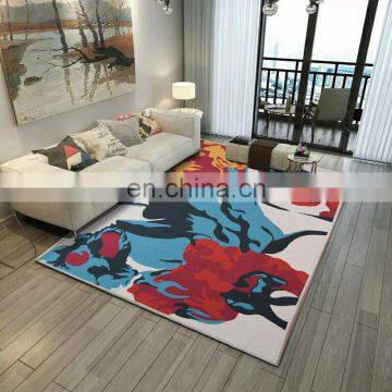 Home decorative modern custom design artificial turf flooring carpet