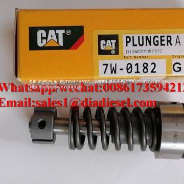 Diesel Fuel Plunger and Barrel 7W0182 For Caterpillar Diesel Engine 3400 3408 3412 3116