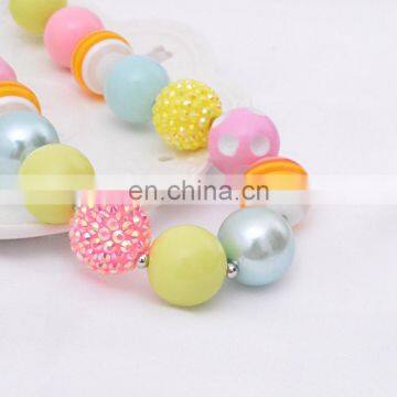 Easter Girl Necklace Bracelet 2pcs Set Chunky Bubble Beads Boutique Jewelry Sets photo-6