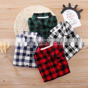 Christmas Winter Newborn Baby Rompers Girl Boy Toddler Plaid Jumpsuit Playsuit Long Sleeve Short Sleeve Clothes Set photo-2