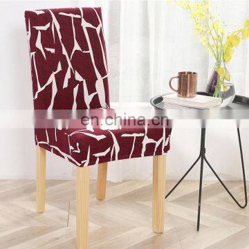 2020 New Design Hot Sale Free Sample High Quality Spandex Dinning Massage Banquet Chair Cover photo-4