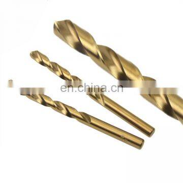 HSS twist cobalt drill bit for iron / copper / aluminium alloy