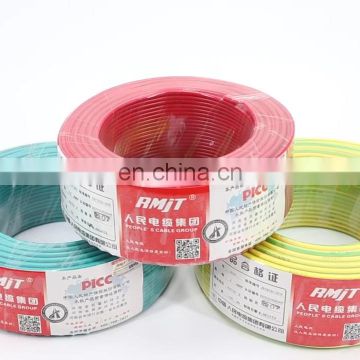 price H05V-K BVR 2.5mm 1mm copper electrical cable wire pvc insulated copper cable