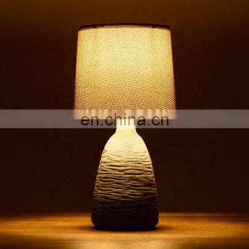 Antique Ceramic Meterial Beside Table Lamp photo-3