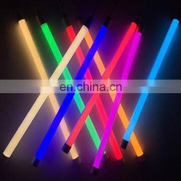 Building Decoration IP68 Waterproof Programmable DMX RGB Colorful Digital LED Tube Light 18W 120cm photo-4