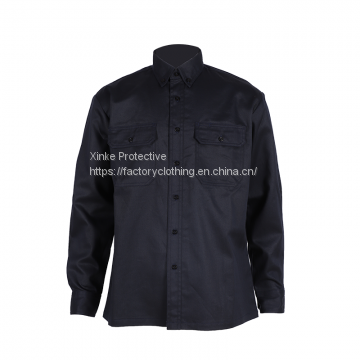 Flame Retardant Long Sleeve Shirt for men