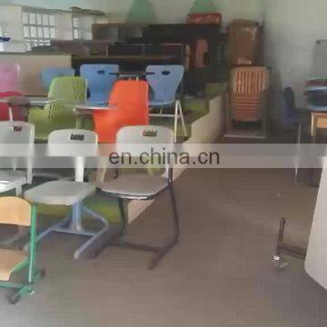 Thick Top Wood Round Laboratory Chairs