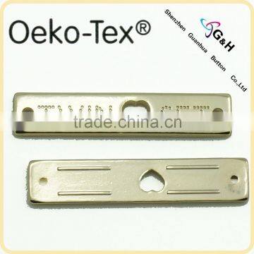 fashion metal tag label