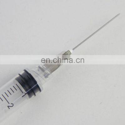 Sterile syringe disposable Syringe Medical 5m Luer Lock Syringe with needles