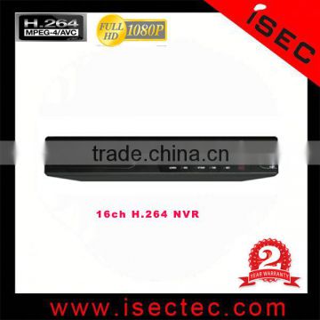 1080P 16ch H.264 NVR excellence in network