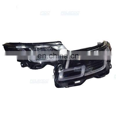 Новая модель LED-фары для Range Rover Vogue L405, оригинальная сборка, британская спецификация, правый руль (RHD). Апгрейд LED-фары