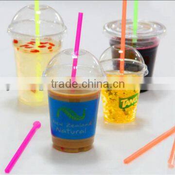 plastic cup, PET cup, cold beverage cup, Characteristic LOGO printing, made in Zhejiang