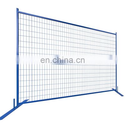 Canada Standard Blue Color Temporary Fence