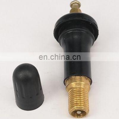 Nature rubber with brass 100% no leakage tubeless tire sensor valve