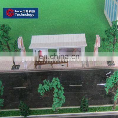 Modern construction technology strategic plan for city miniature models