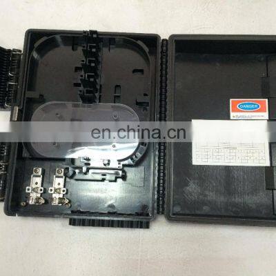 1:4 1:8 1:16 1:64 Fiber Optic Spliter Terminal Box Distribution/termination Box Abs Pole Nount/wall Mount in Black Color photo-4
