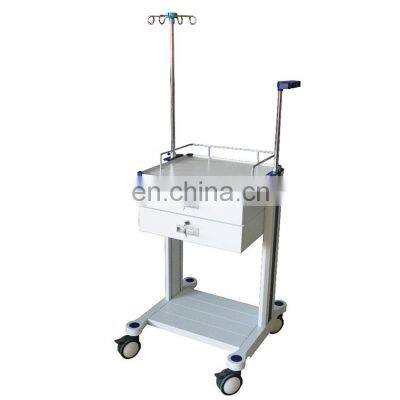 Nursing Mobile Workstation Trolley Hospital Computer Trolley With 2 Drawers photo-5