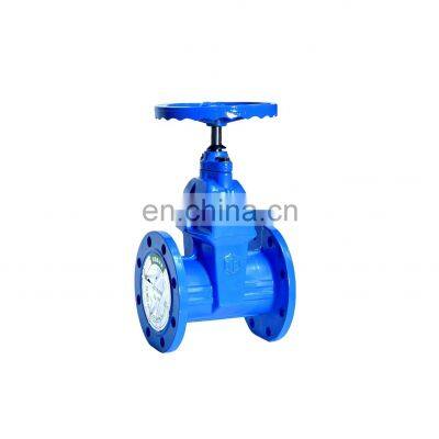 Tyco Valve Made In China PN10 PN16 Soft Seal flange  1 Inch 4 Inch 6 Inch 8 Inch Ductile Iron Sluice Gate Valve