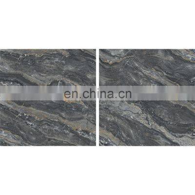 Polished Glossy or Matt Dark Color Black Floor Tile Big Size Porcelain Tile photo-5
