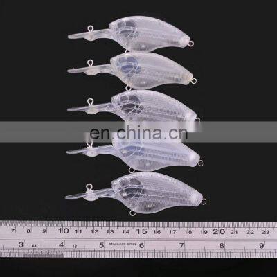 Amazon 9cm 10g High Quality Fishing Lure Blanks Unpainted Diving Crank photo-2