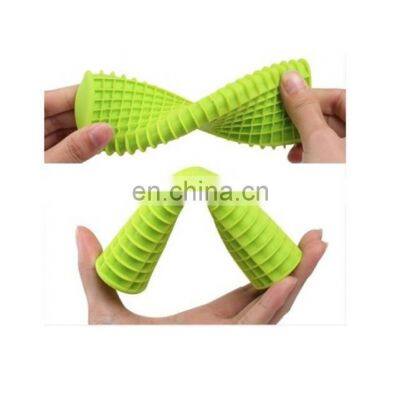 Silicone Hot Handle Holder Pot Handle Mitts Silicone Rubber Handle Covers Hot Insulation Heat Insulated Cookware