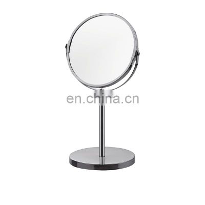 Simple Design Makeup Mirror  Hotel Home Bathroom Mirror  Steel Powder Coating Round Make Up Table Decoration Mirror Bathroom